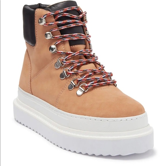 SCHUTZ Marlua Chunky Hiking Boot Sz 7.5 NIB - Picture 9 of 9